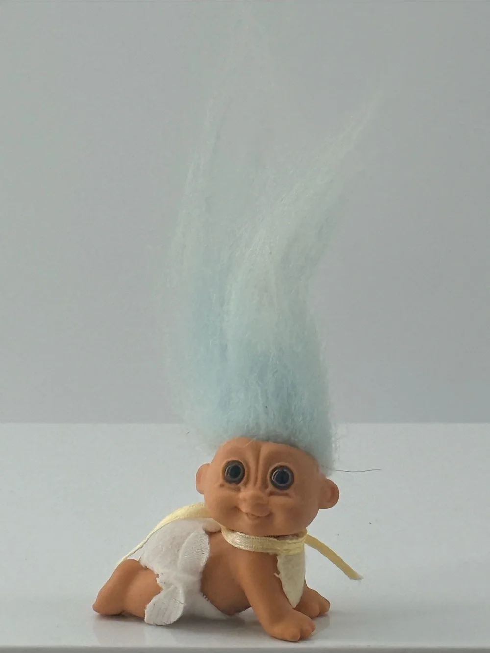Russ Baby Troll Doll with Light Blue Hair